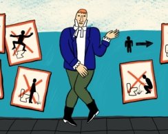Как мужчинам правильно писать