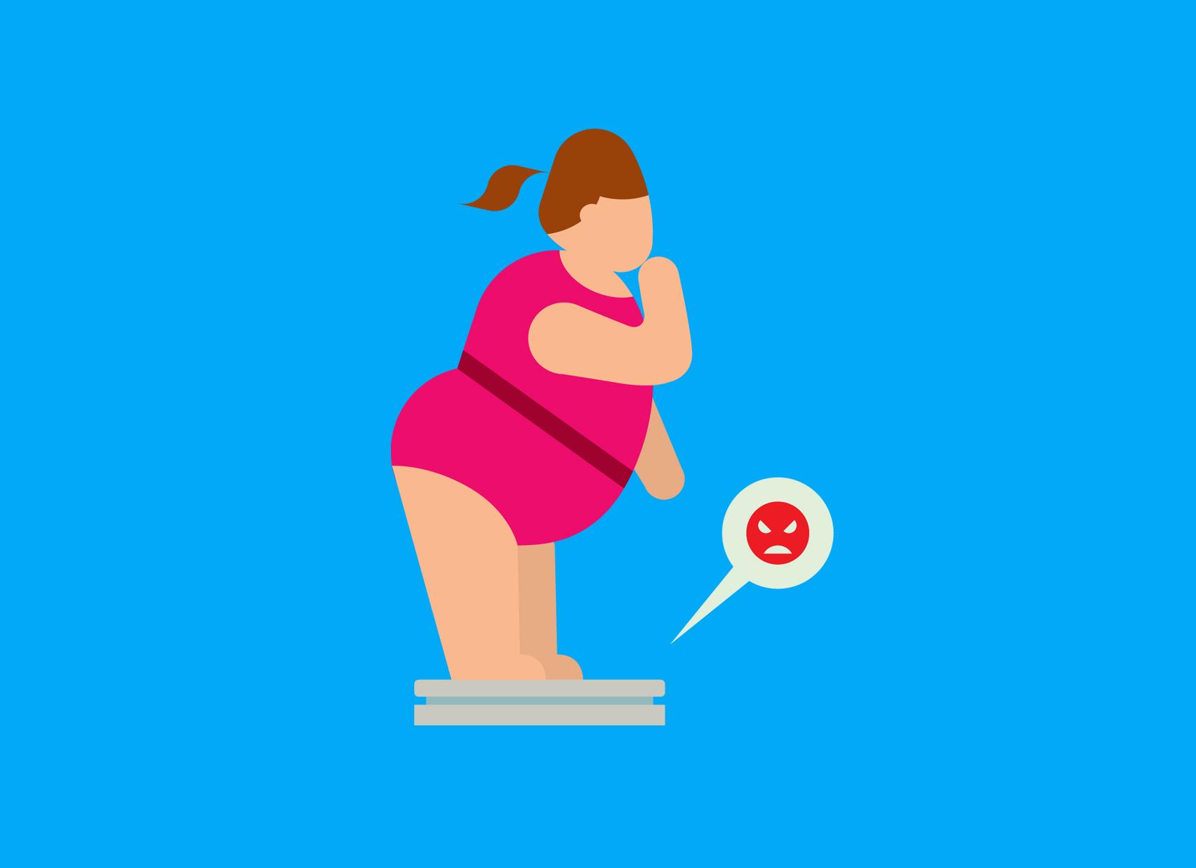 Как диеты с дефицитом калорий заставляют вас толстеть